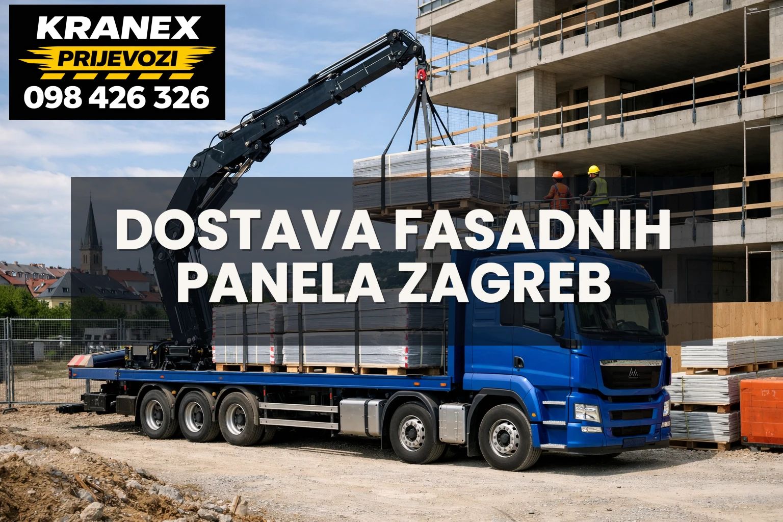 Dostava fasadnih panela Zagreb