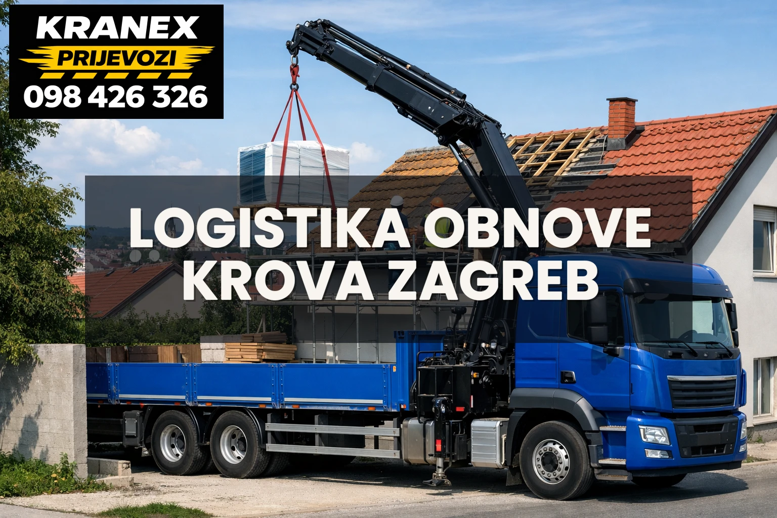 Logistika obnove krova Zagreb