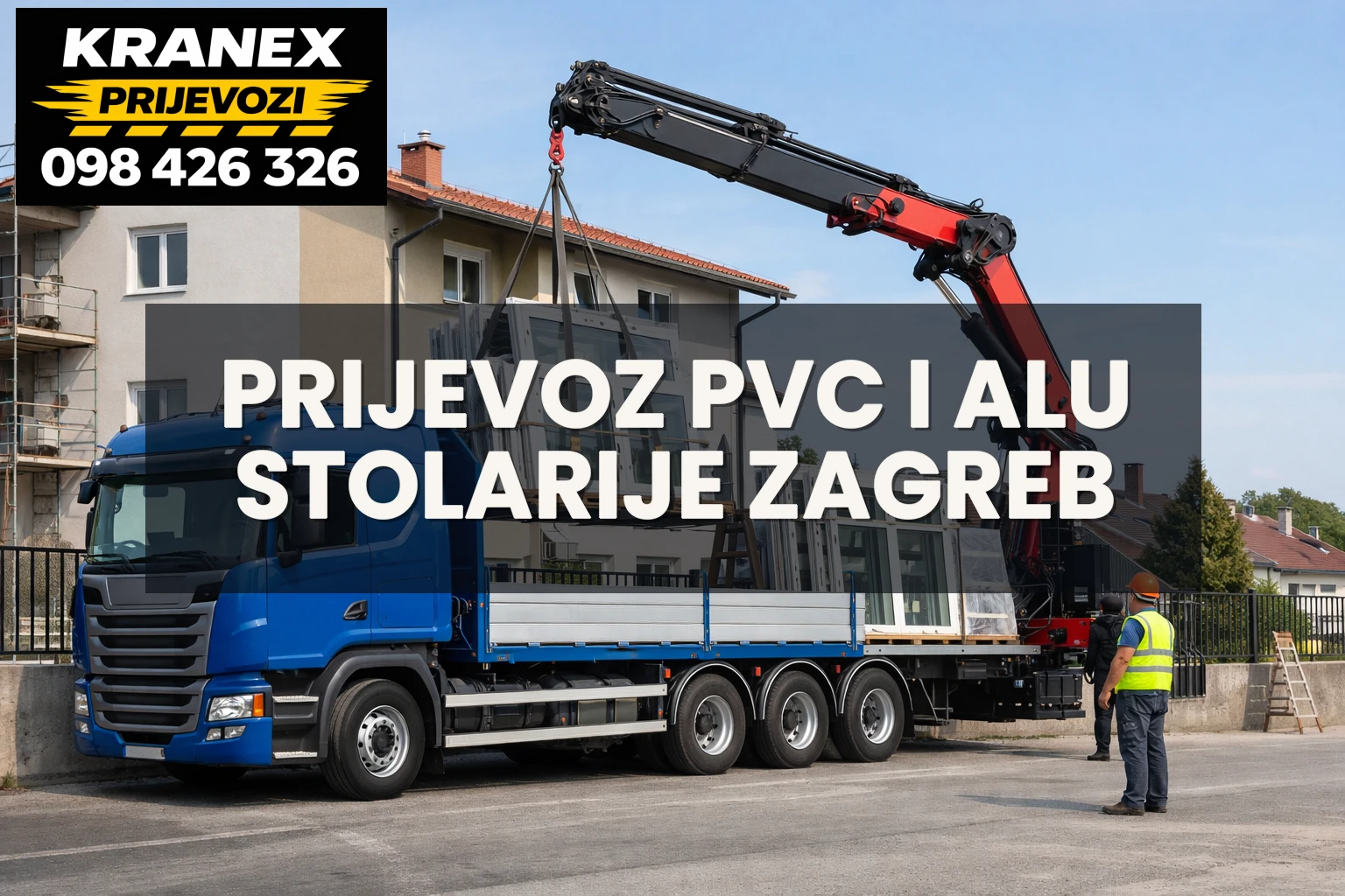 Prijevoz pvc i alu stolarije Zagreb
