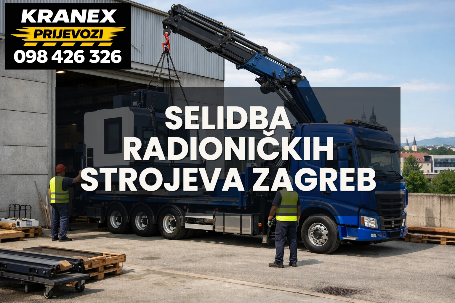Selidba radioničkih strojeva Zagreb